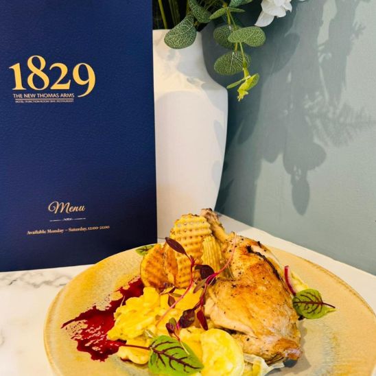 Chicken at 1829 Restaurant Chicken at 1829 Restaurant