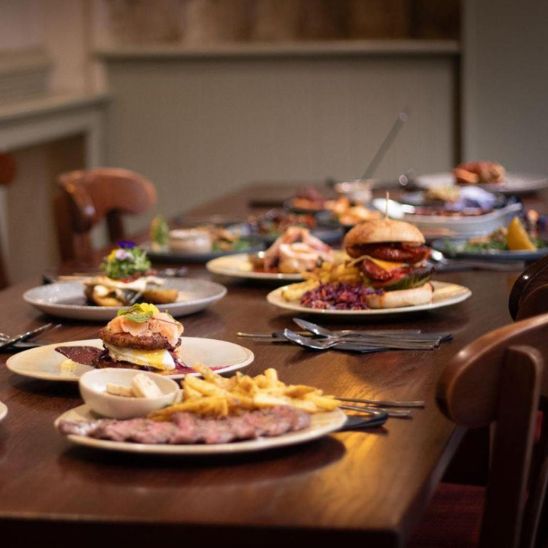Food and Table Layout Food and Table Layout